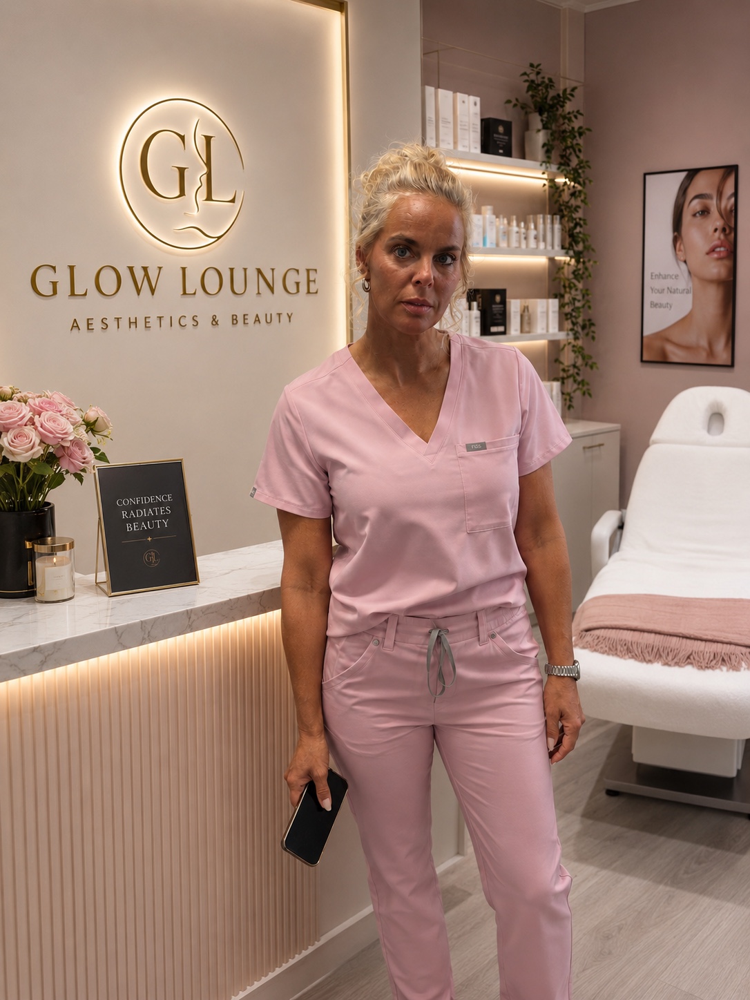 Natalie at Glow Lounge Aesthetics & Beauty